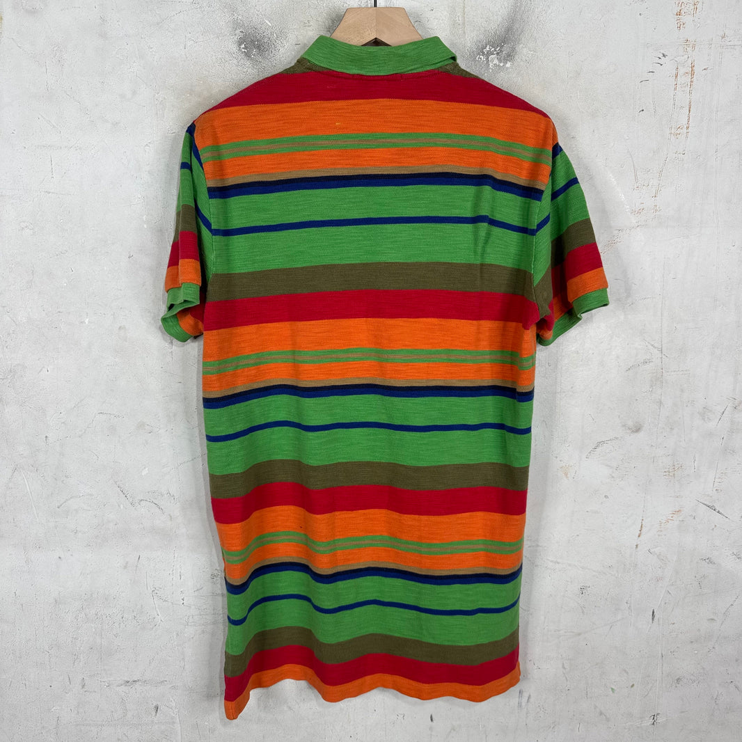 Ralph Lauren Boucle Striped Polo