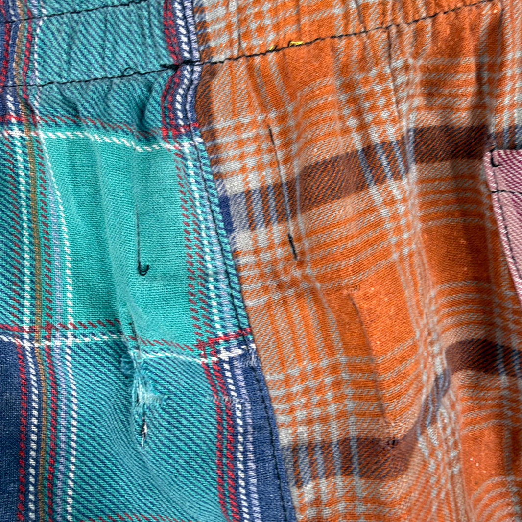 Gallery Dept Patchwork Flannel Shorts