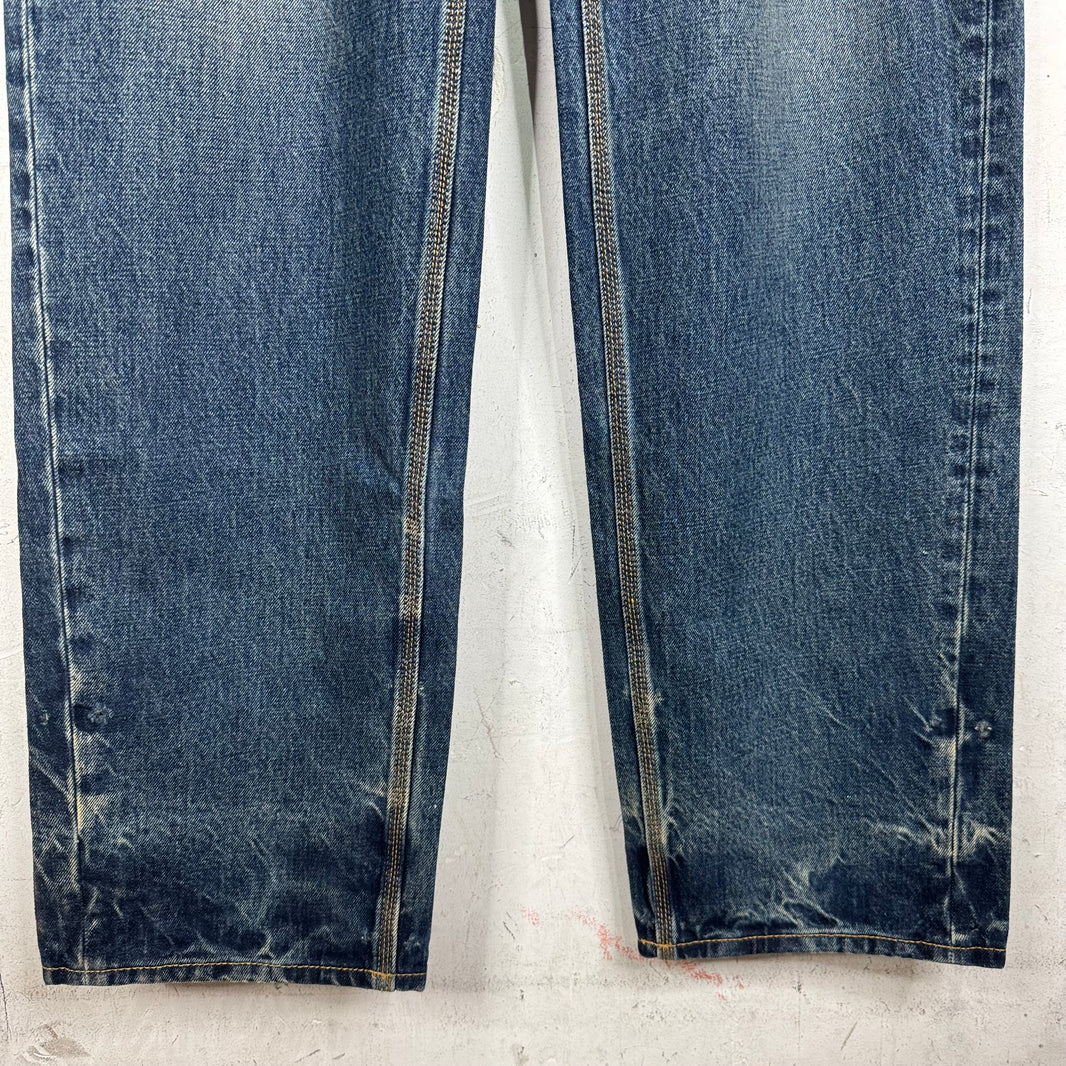 Givenchy Sample Medium Wash Straight Leg Jeans