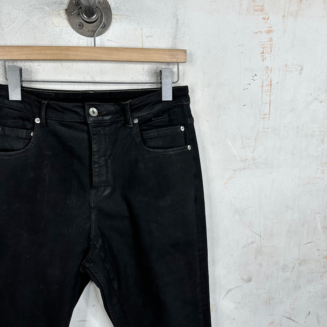 DRKSHDW Waxed Detroit Jeans