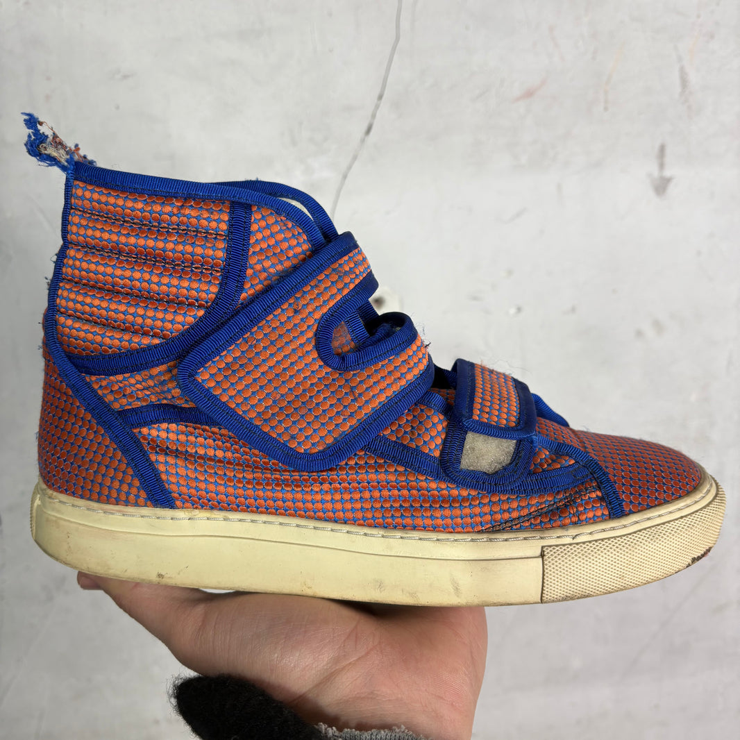 Raf Simons High Top Velcro Sneakers