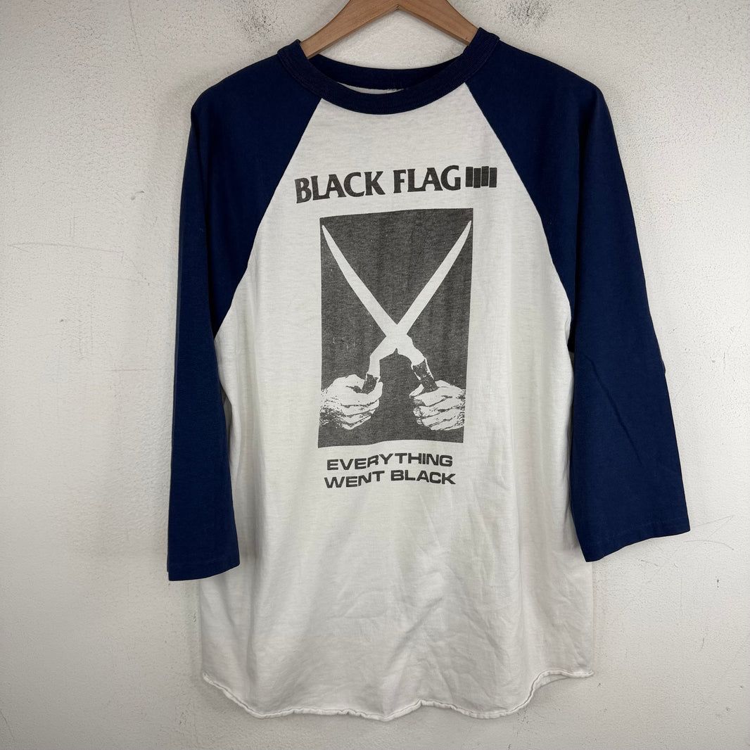 Vintage Black Flag L/S Raglan T-Shirt