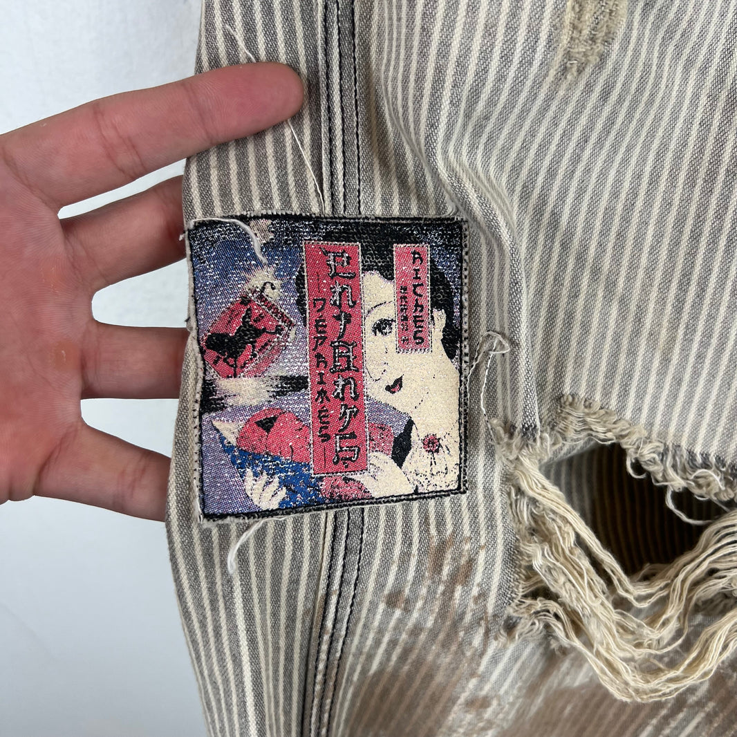 ERD Shuji Hickory Distressed Carpenter Pants
