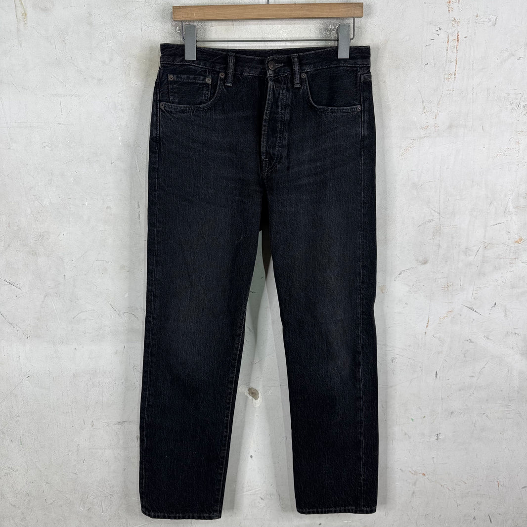 Acne Studios 1996 Vintage Black Straight Jeans