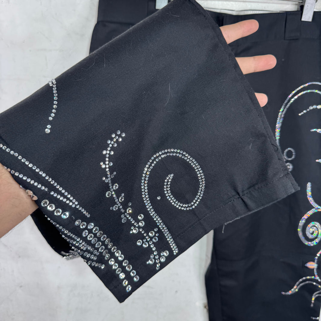 Endless Denim Sample Dickies Rhinestone Work Pants