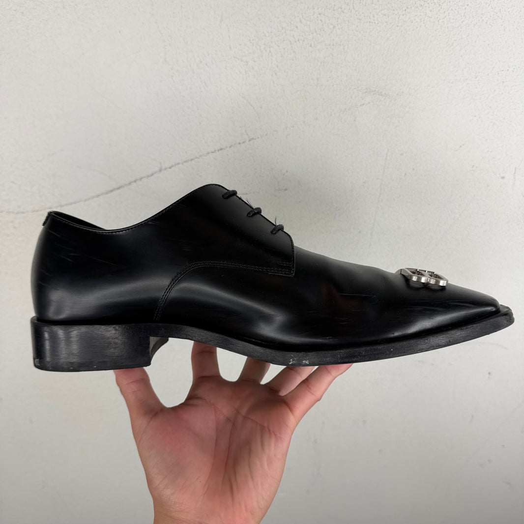 Balenciaga BB Metal Logo Derbies