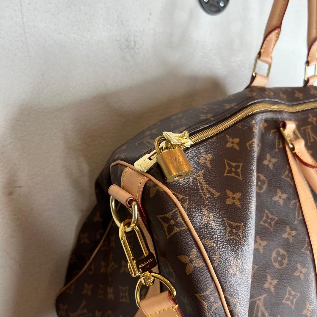 Louis Vuitton Sample Monogram Keepall 55 Dufffle Bag