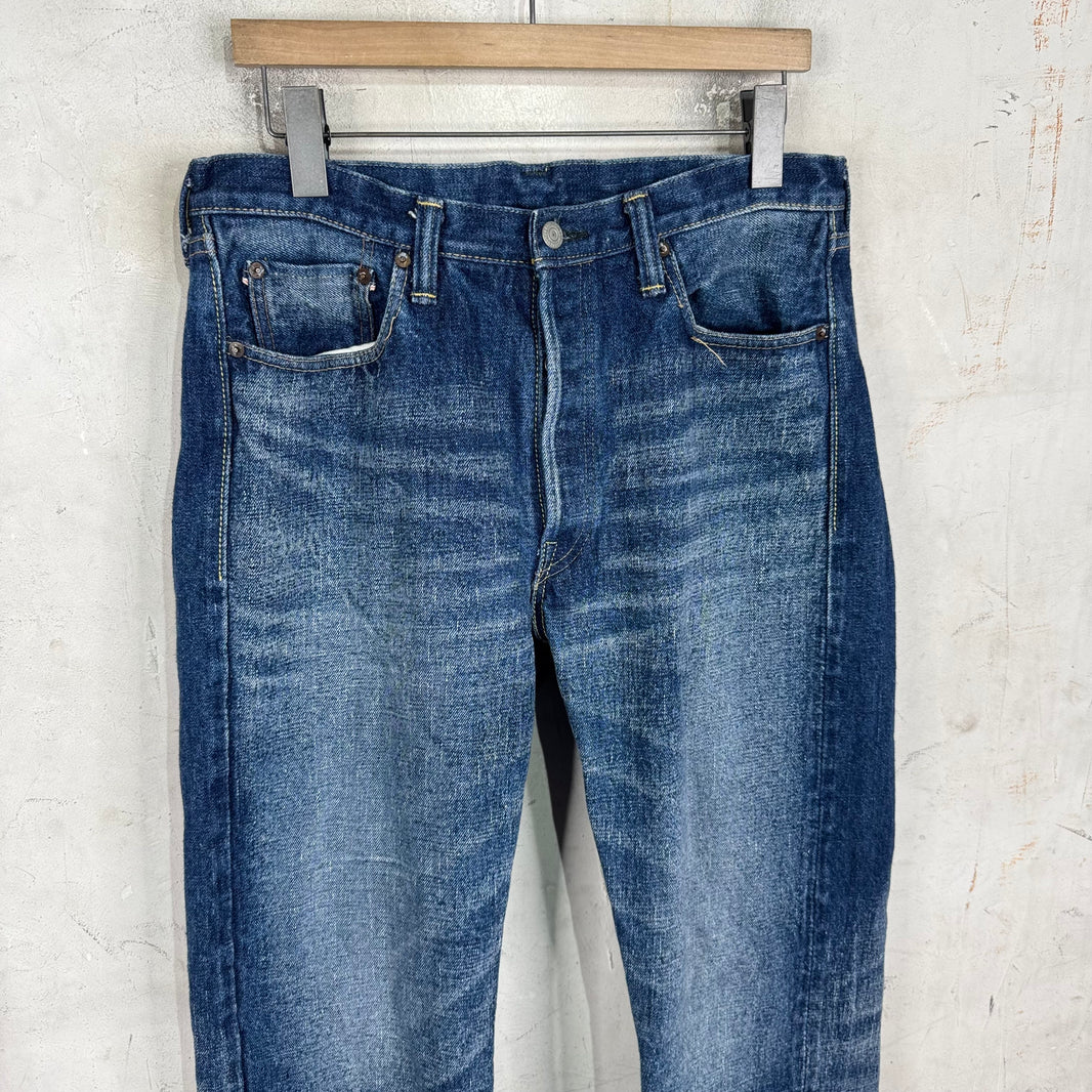 Full Count Slubby Faded Selvedge Jeans
