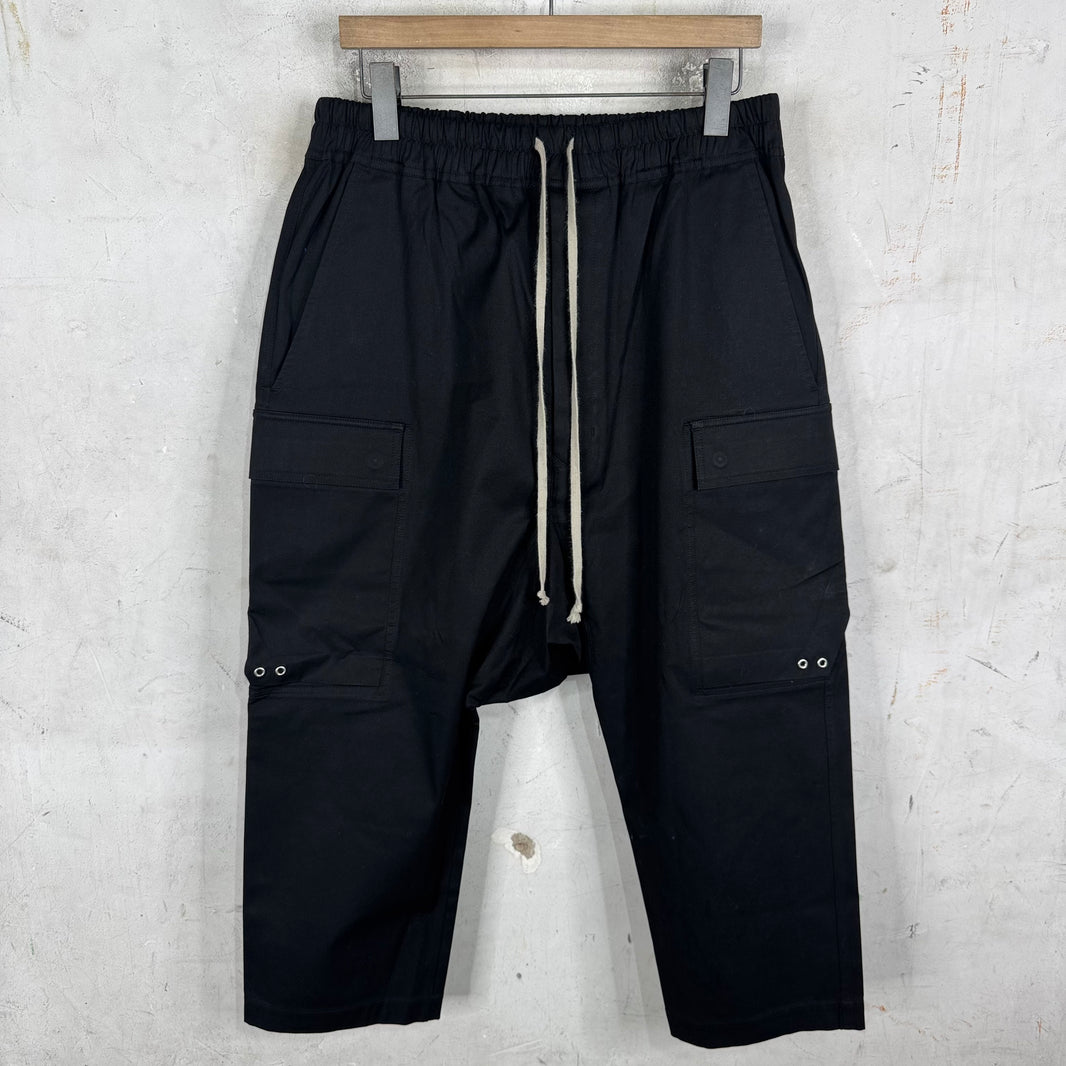 Rick Owens Gethsemane Dropcrotch Cargo 3/4  Pants