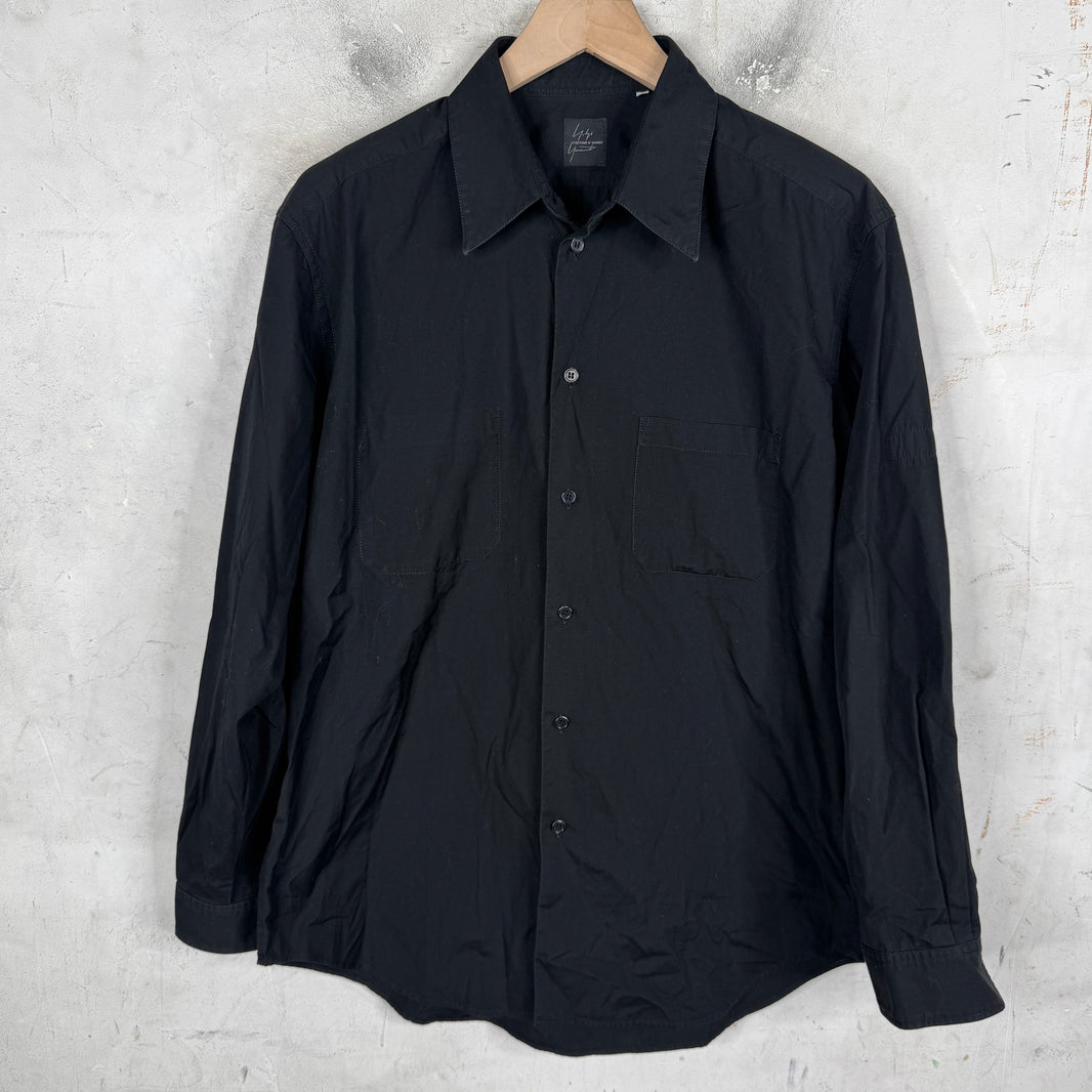 Yohji Yamamoto Internal/External Pocket LS Button Up Shirt