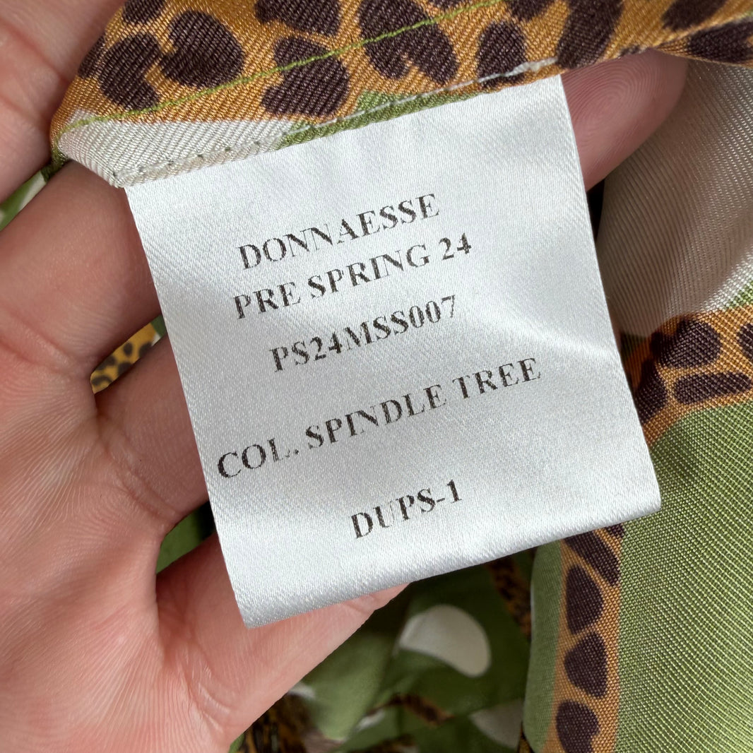 Amiri Sample Tiger S/S Silk Shirt
