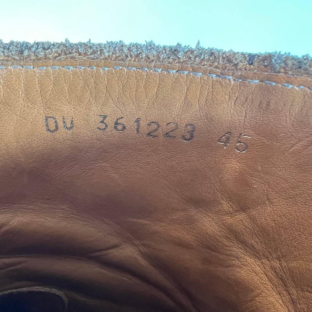 Saint Laurent Studded Suede Wyatt Boots