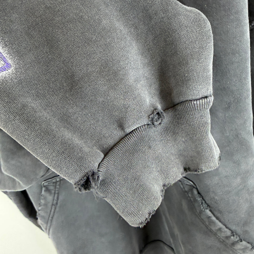 Balenciaga See Now Buy Now Distressed Hoodie