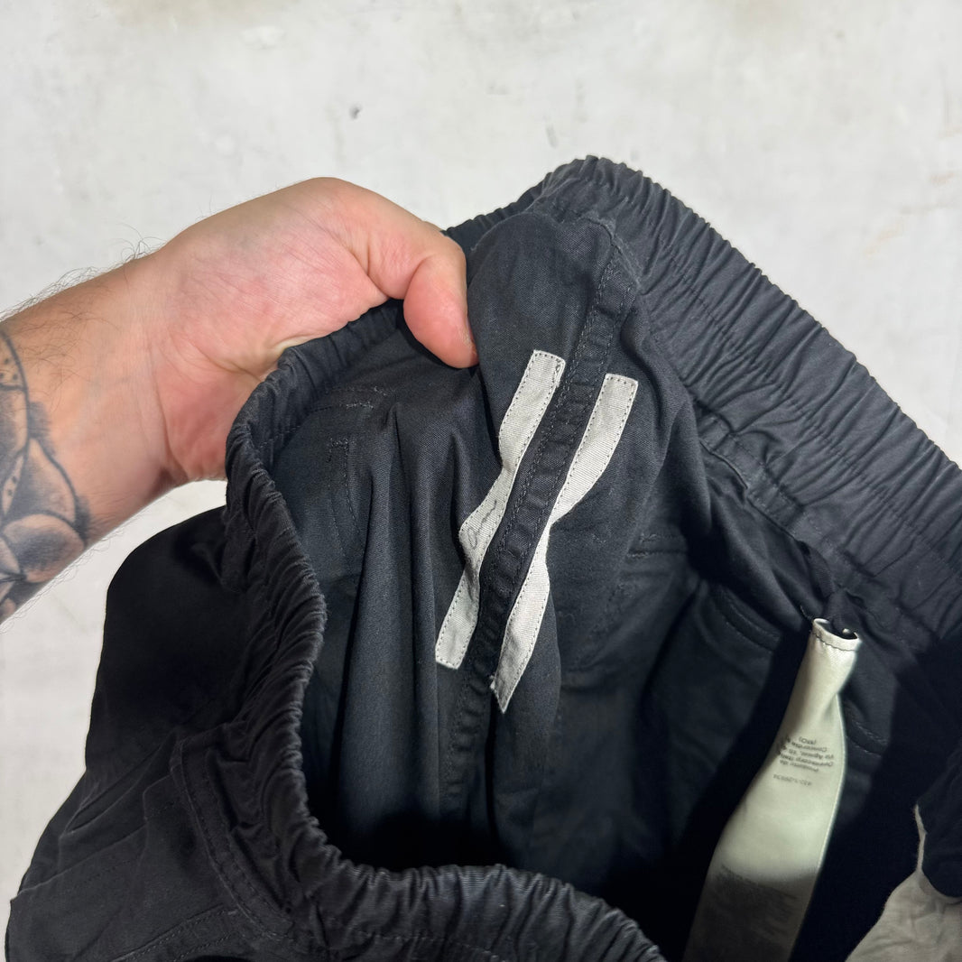 Rick Owens Canvas Zippered Jogger Pants
