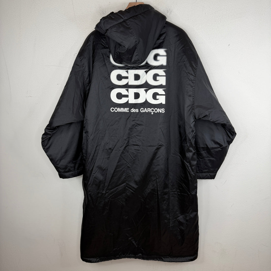 CDG Logo Shearling Parka