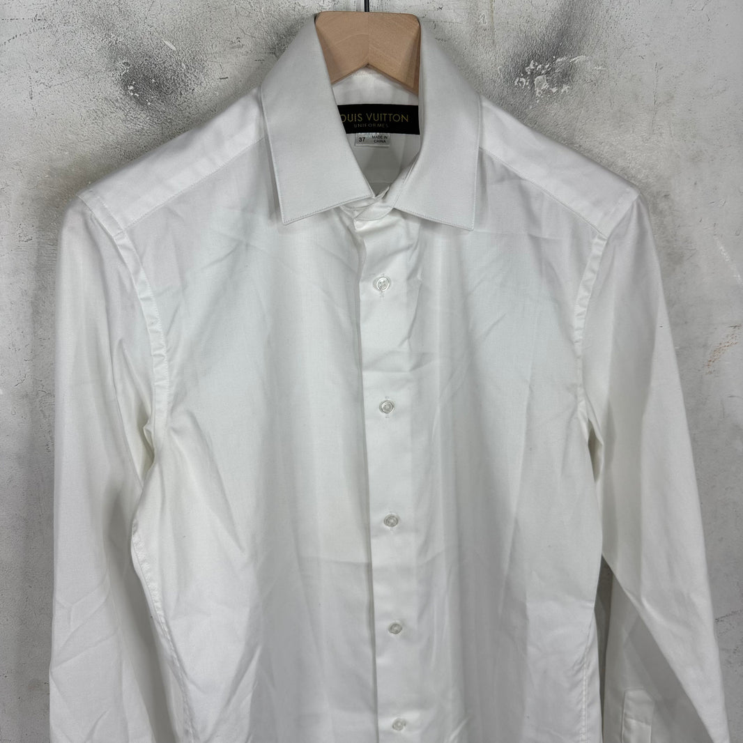 Louis Vuitton White L/S Uniforme Shirt
