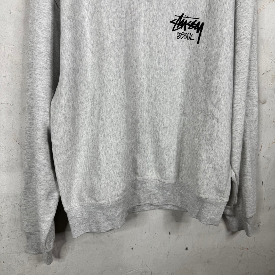 Stussy Seoul Logo Crewneck