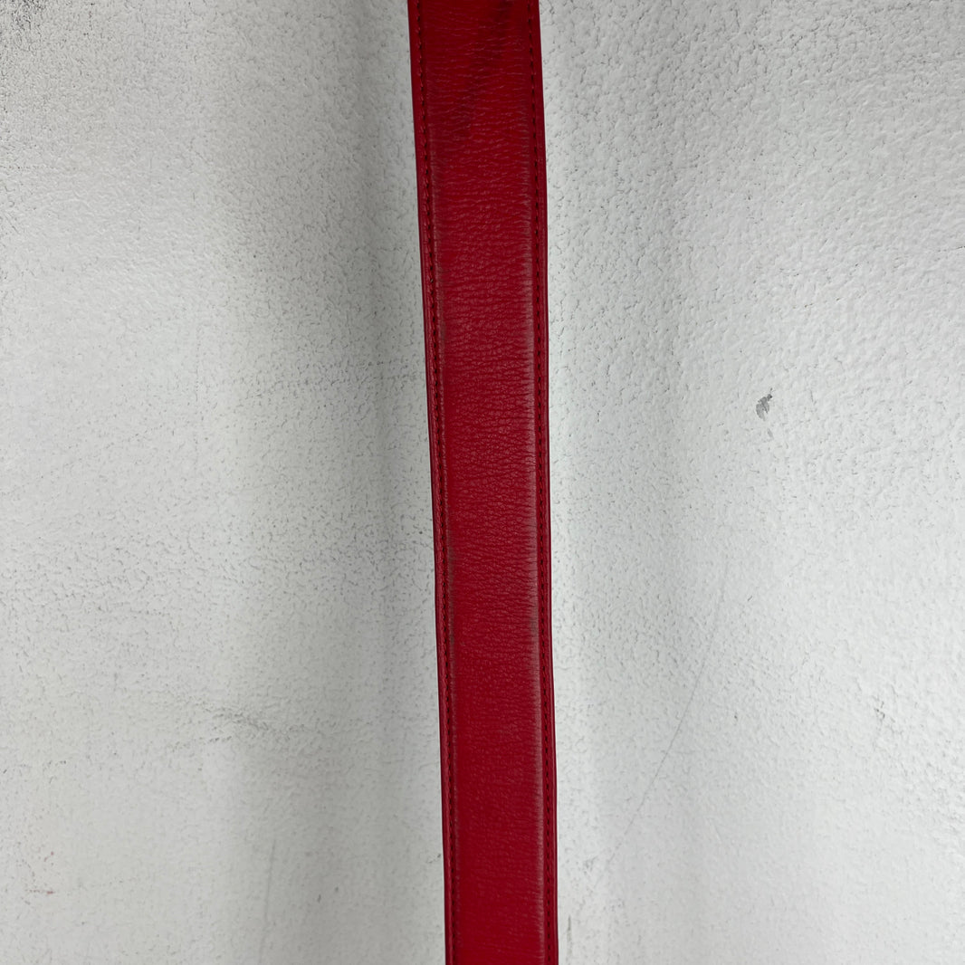 Chrome Hearts Red Gunslinger Belt