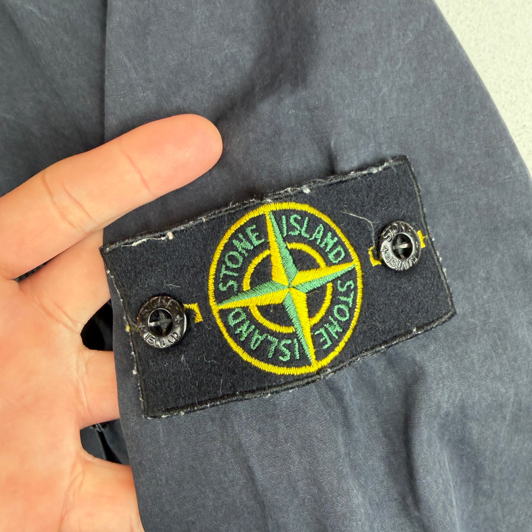 Stone Island Navy Cargo Zip Jacket