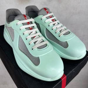 Prada Teal Rubberized Americas Cup