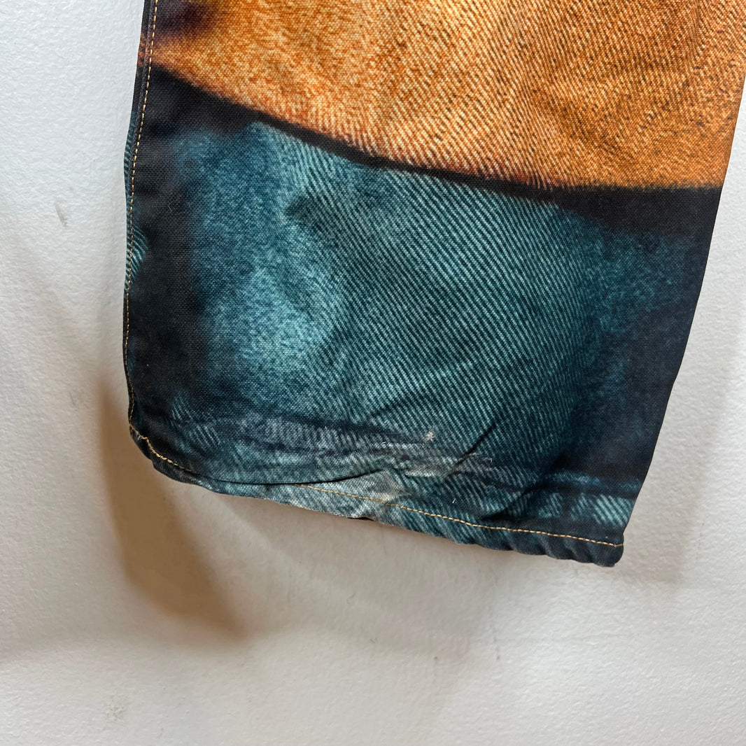 Acne Studios Belted Trompe Jeans