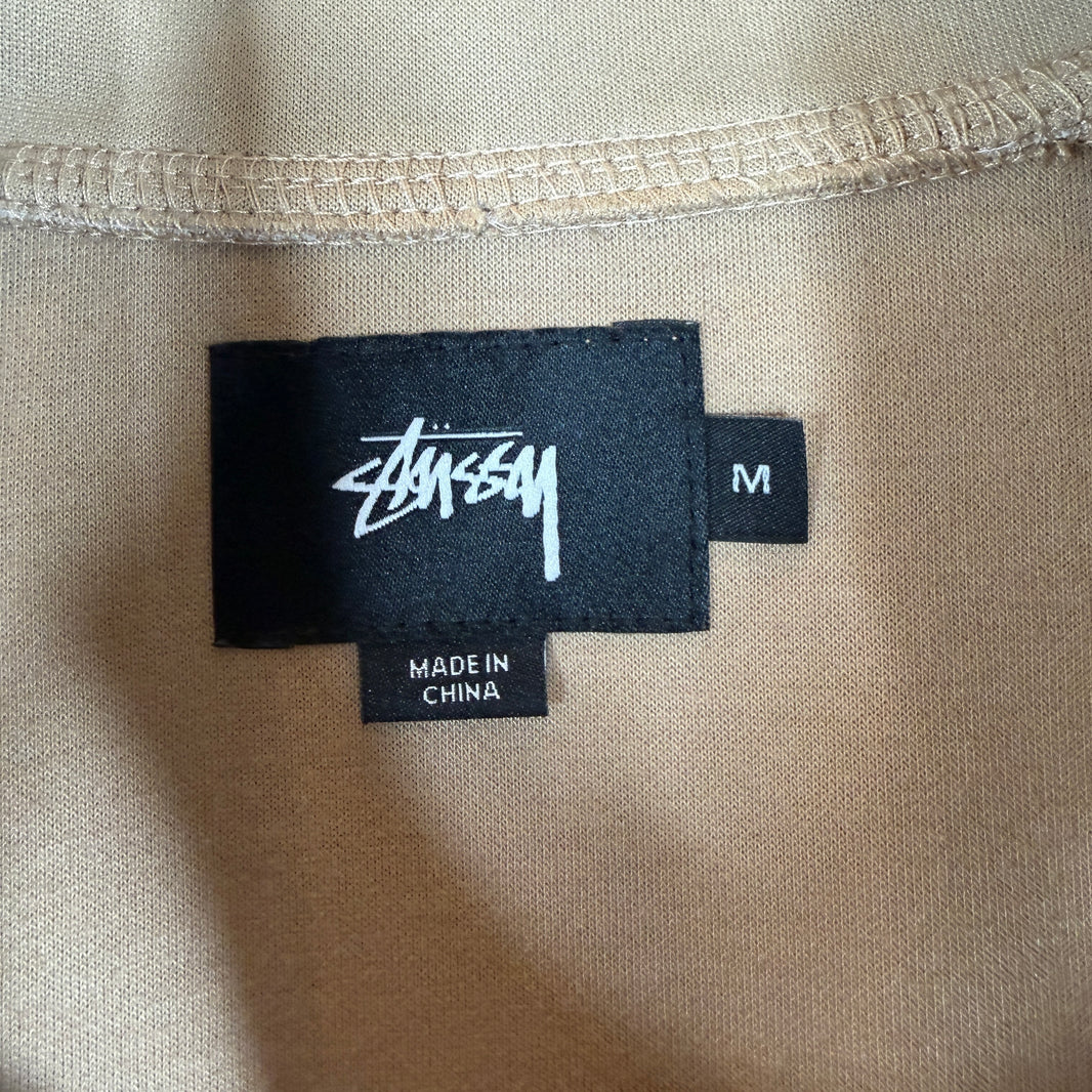 Stussy Beige Track Jacket