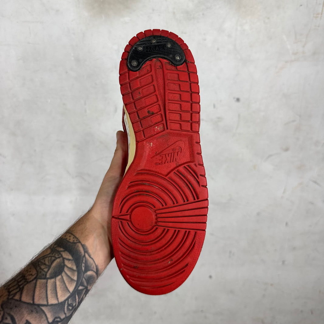 Nike x Supreme SB Dunk High Red Stars