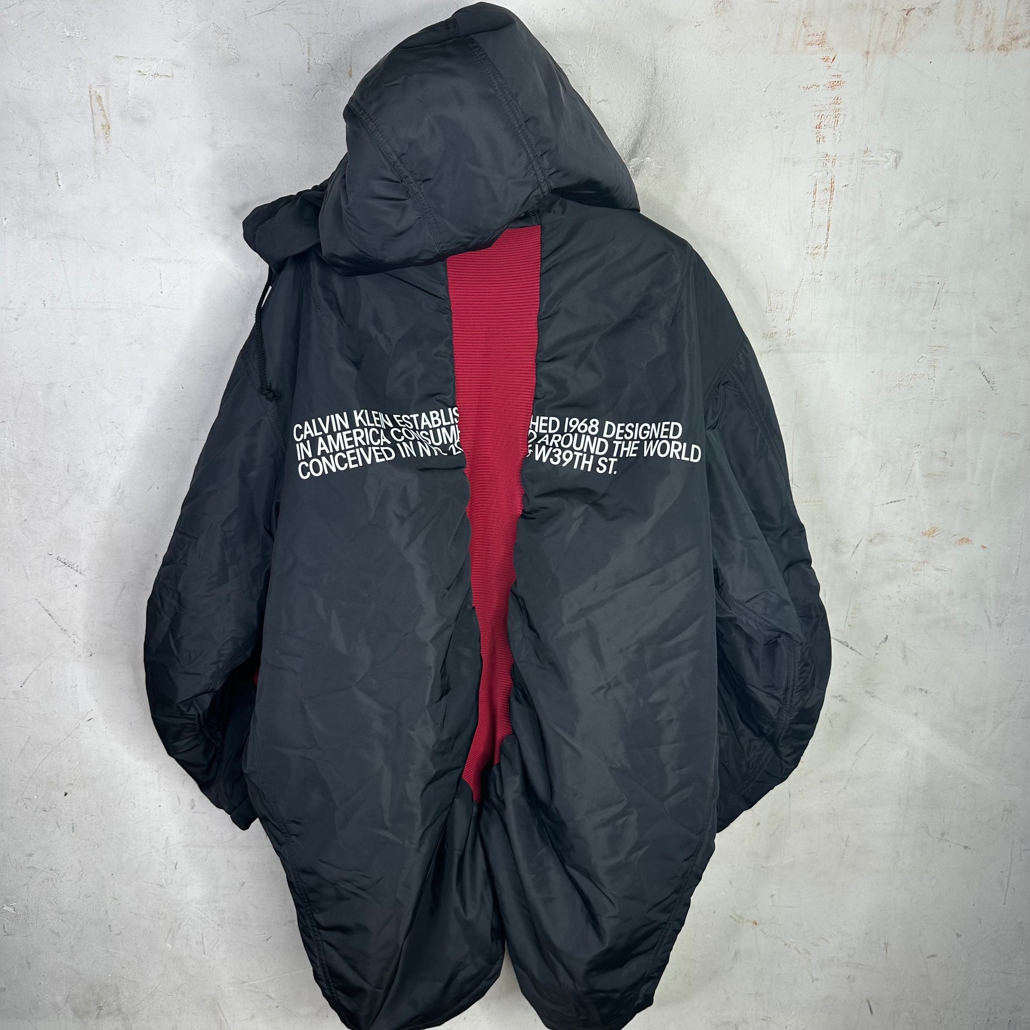 Calvin Klein 205W39NYC Ribbed Parka