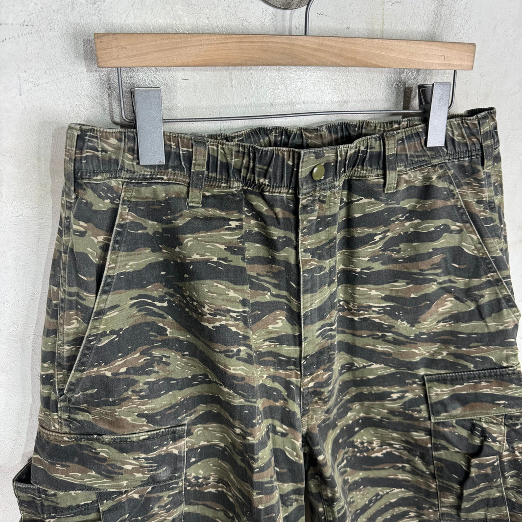 Supreme Tiger Camo Cargo Shorts