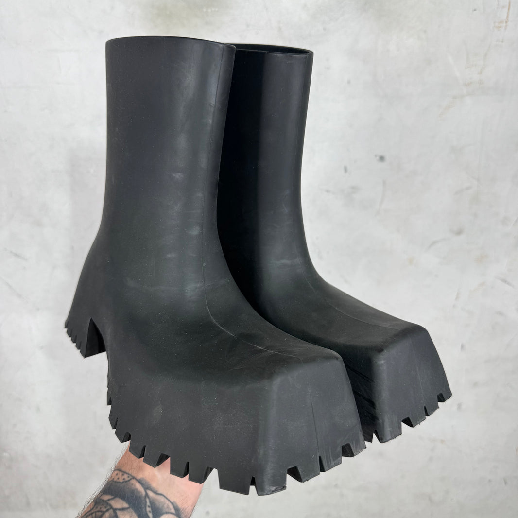 Balenciaga Rubber Trooper Boots