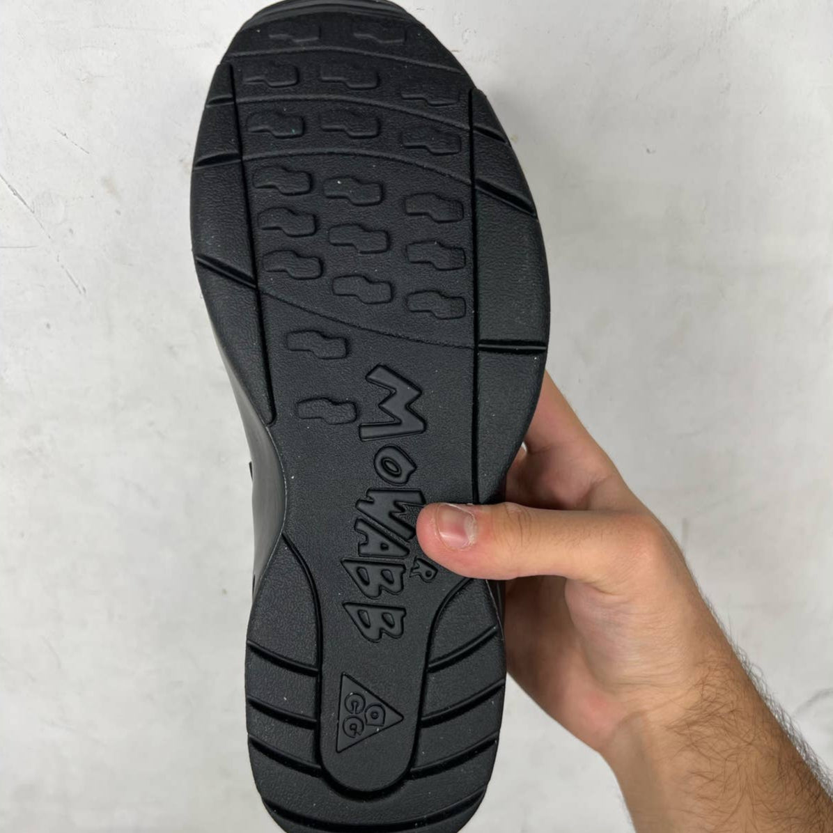 nike air mowabb comme des garcons black