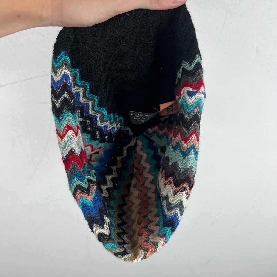 Missoni Multicolor Wool Knit Beanie