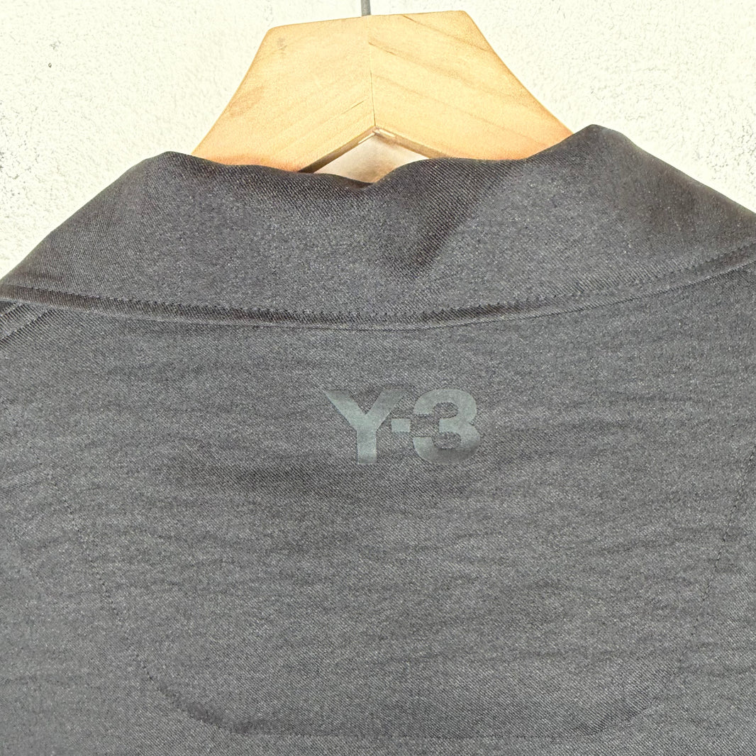 Y-3 Black Distressed Coaches Jacket