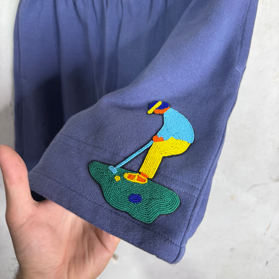 Bode Putting Beaded Sweatshorts