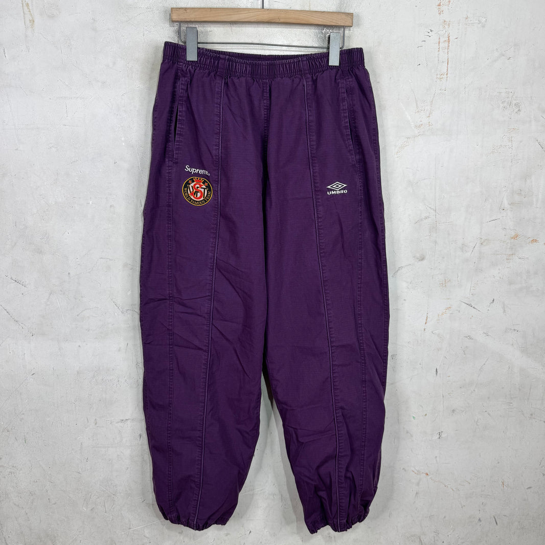 Supreme x Umbro Purple Track Pants