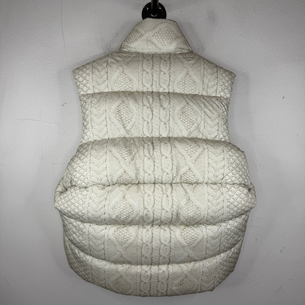Kapital Weave Printed Puffer Vest