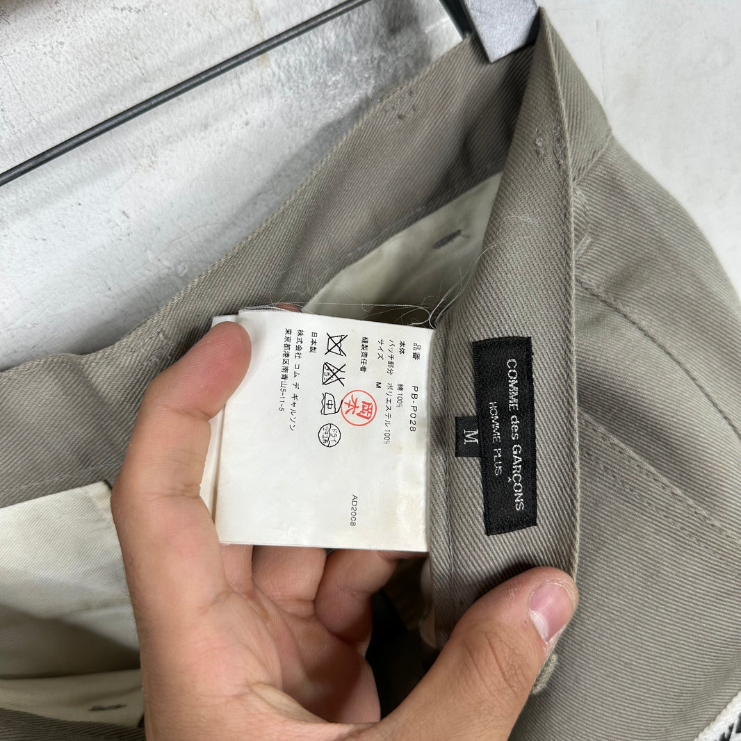 CDG Homme Jamie Reid Patchwork Trousers