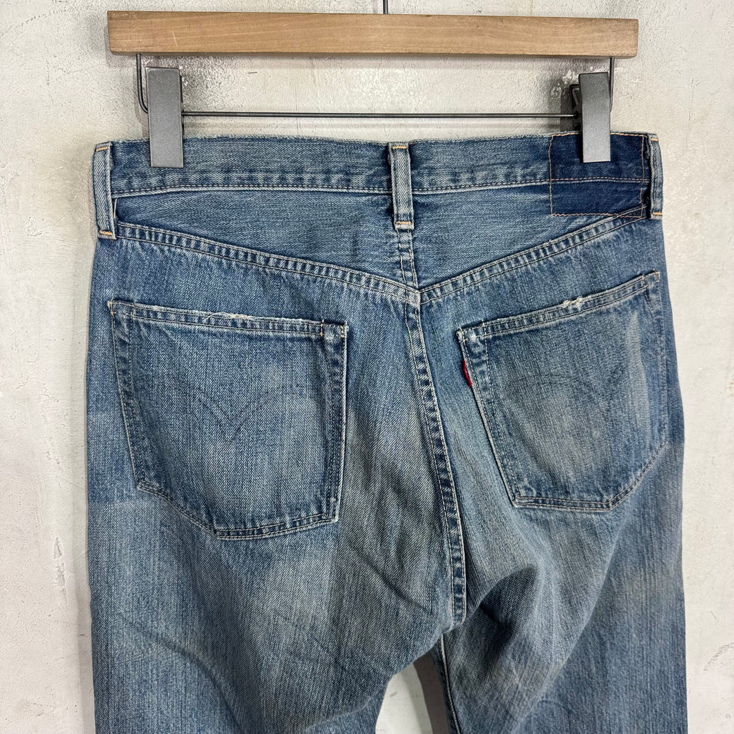 Levis Japanese Market Distressed Redline 501's