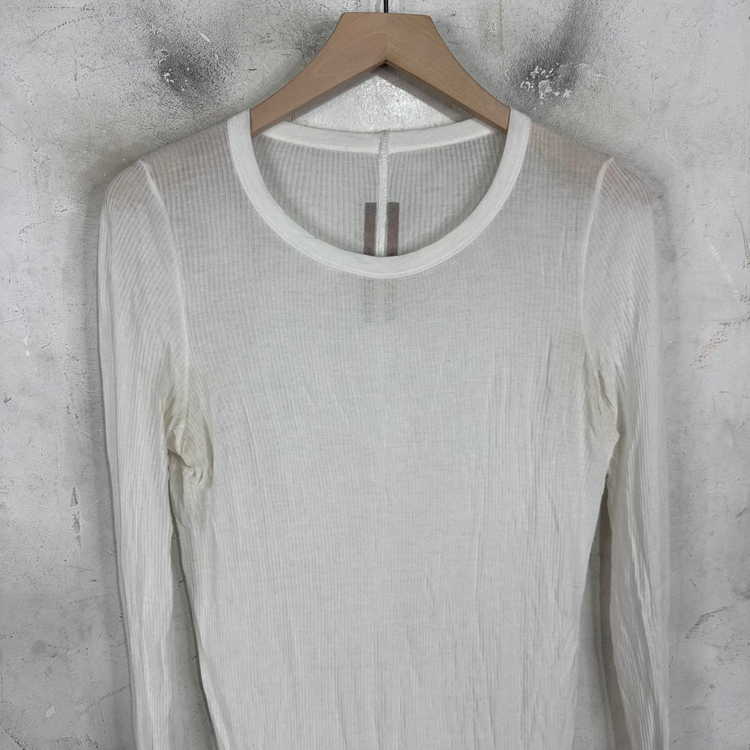 Rick Owens Forever Ribbed L/S Shirt