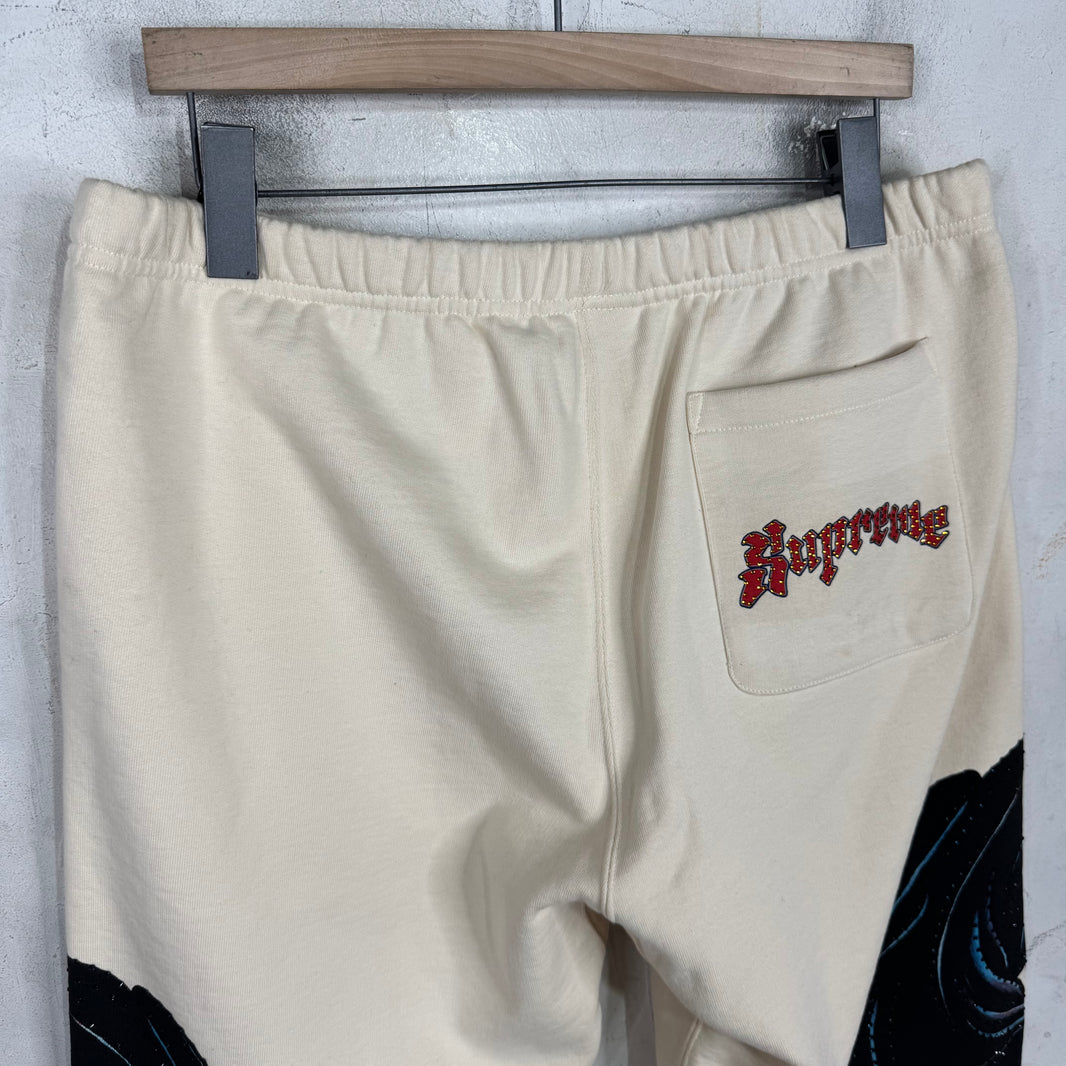 Supreme Rhinestone Panther Sweatpant