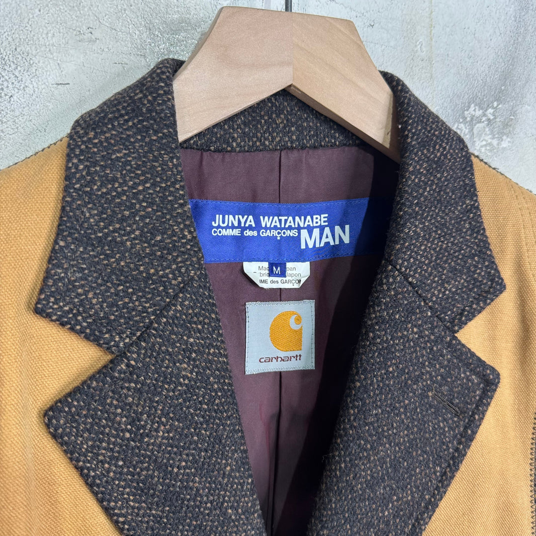 Junya Watanabe x Carhartt Wool Patchwork Chore Blazer