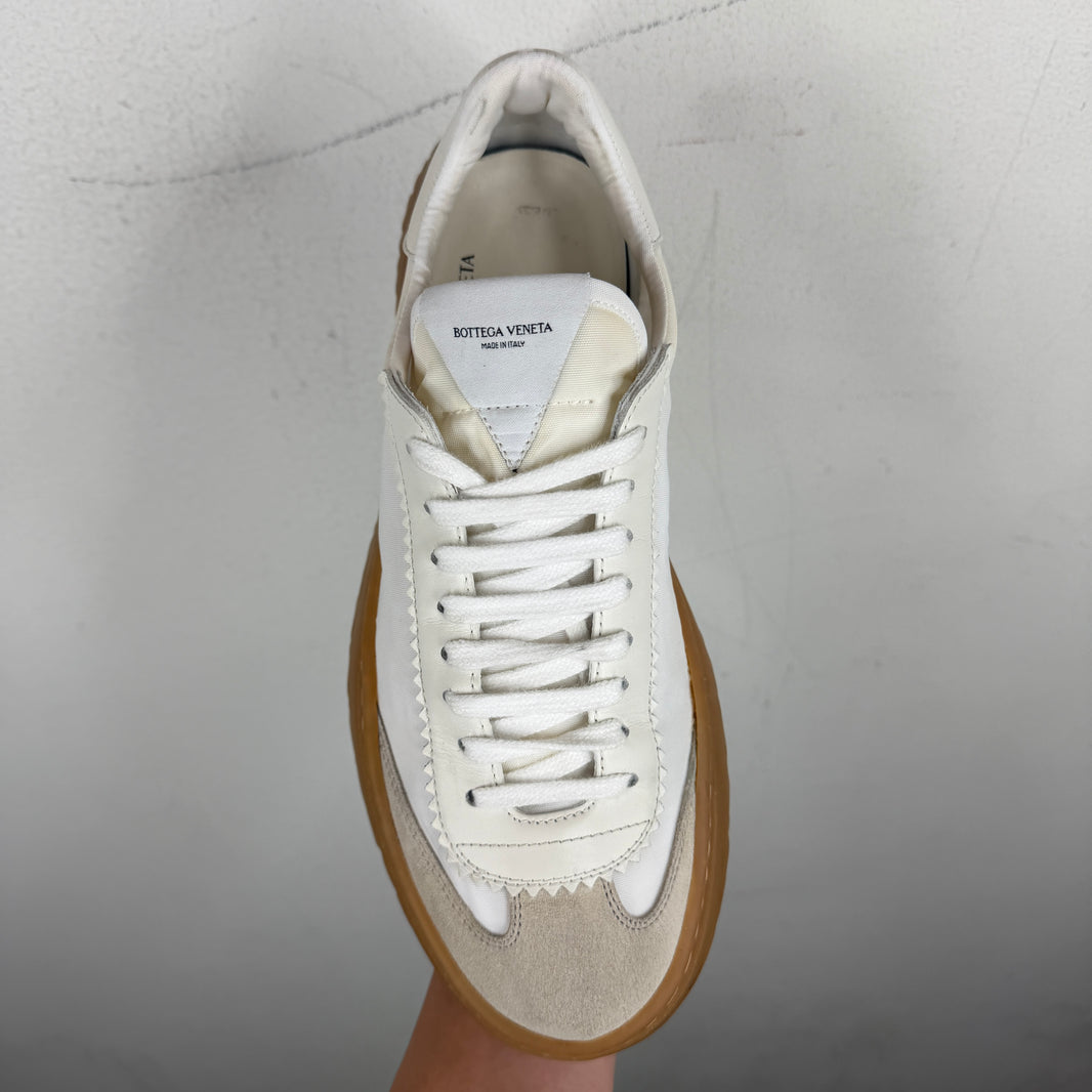 Bottega Veneta White Apollo Sneakers