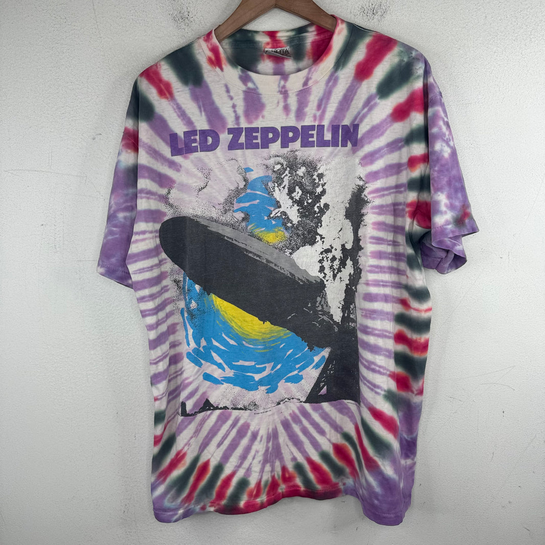 Vintage Tie-Dye Led Zeppelin T-Shirt