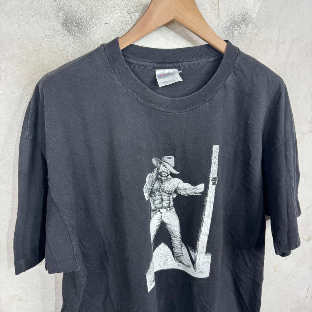Vintage Cowboy Portrait T-Shirt