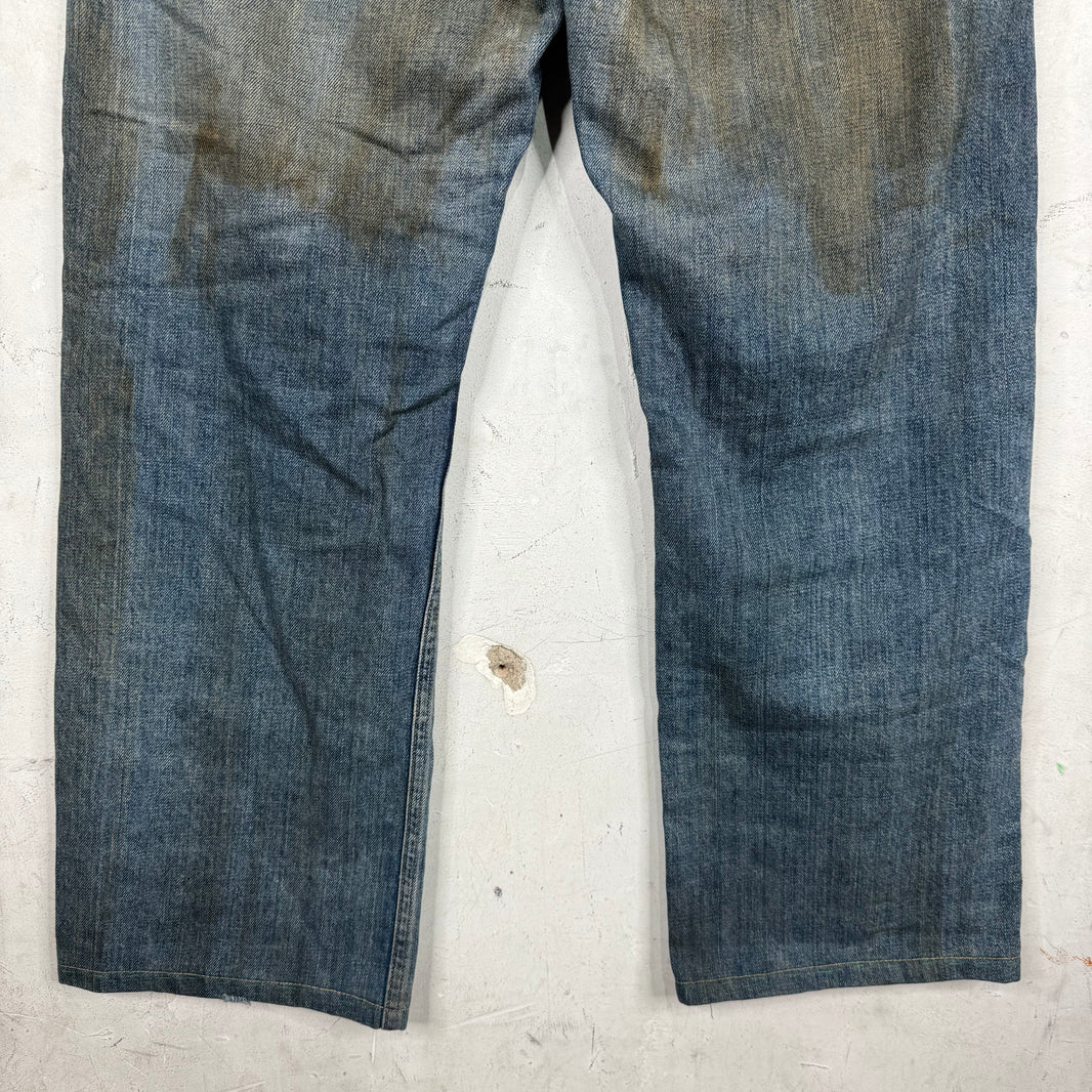 Rick Owens Slab Muddy Jeans