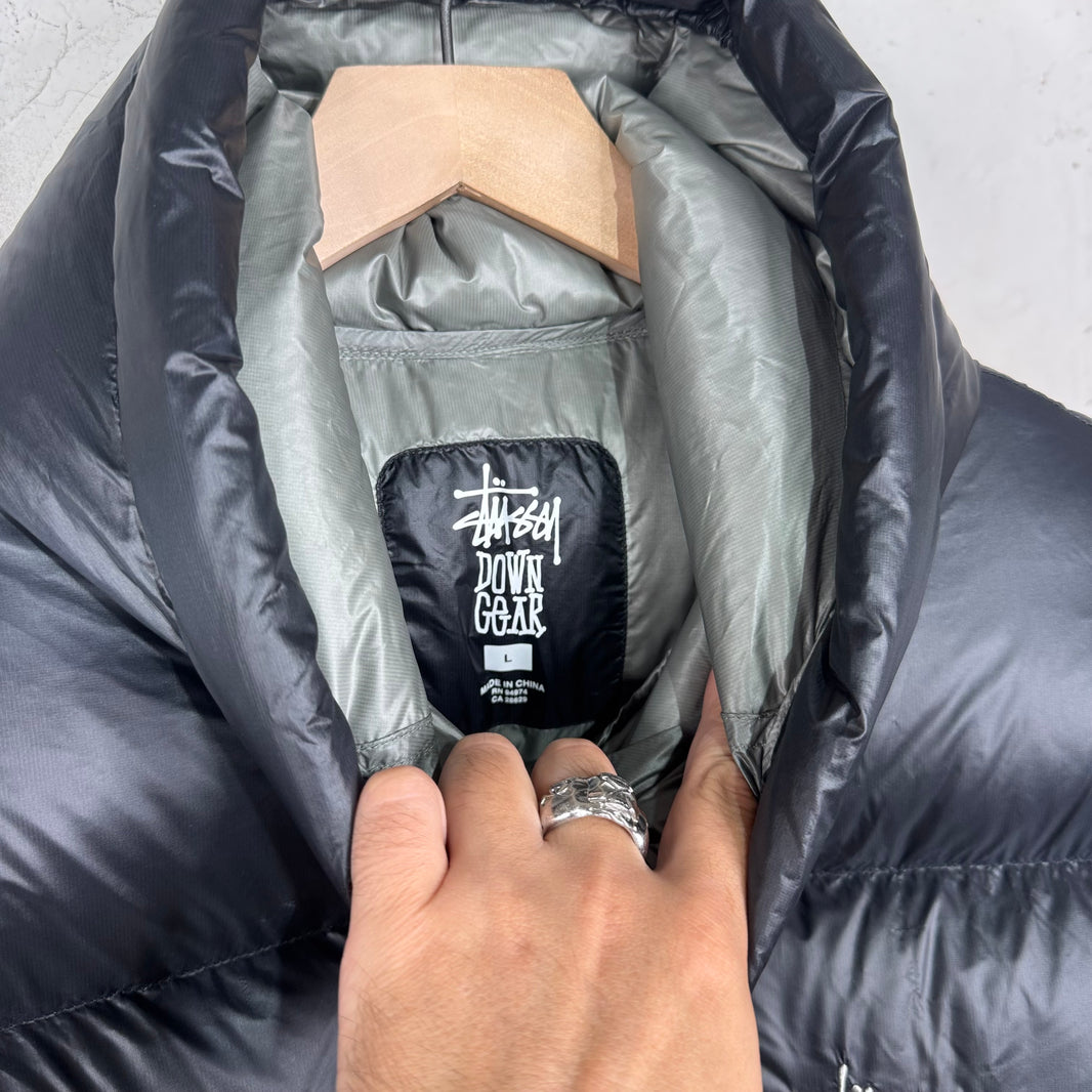 Stussy Black Micro Ripstop Jacket