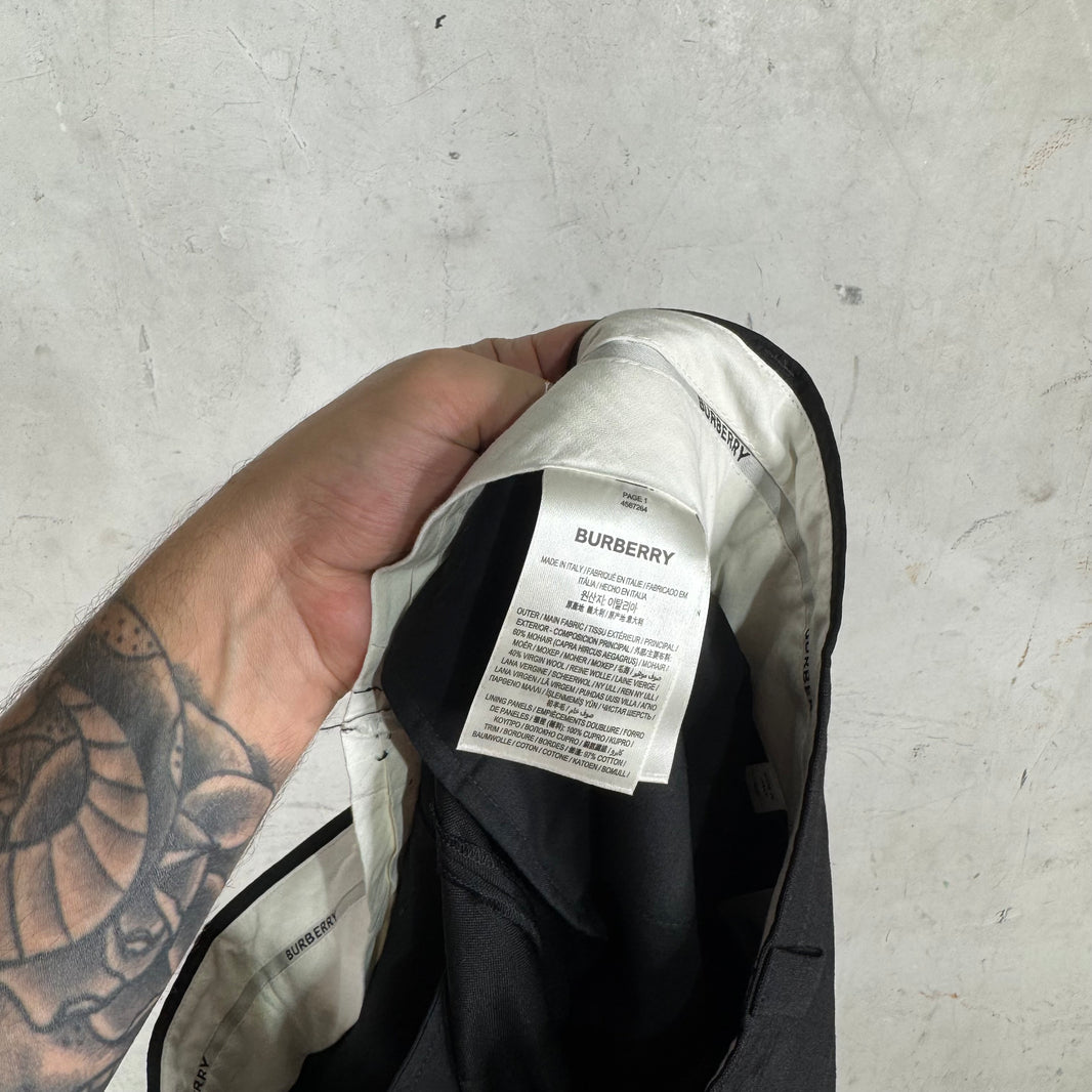 Burberry Wool Black Trousers
