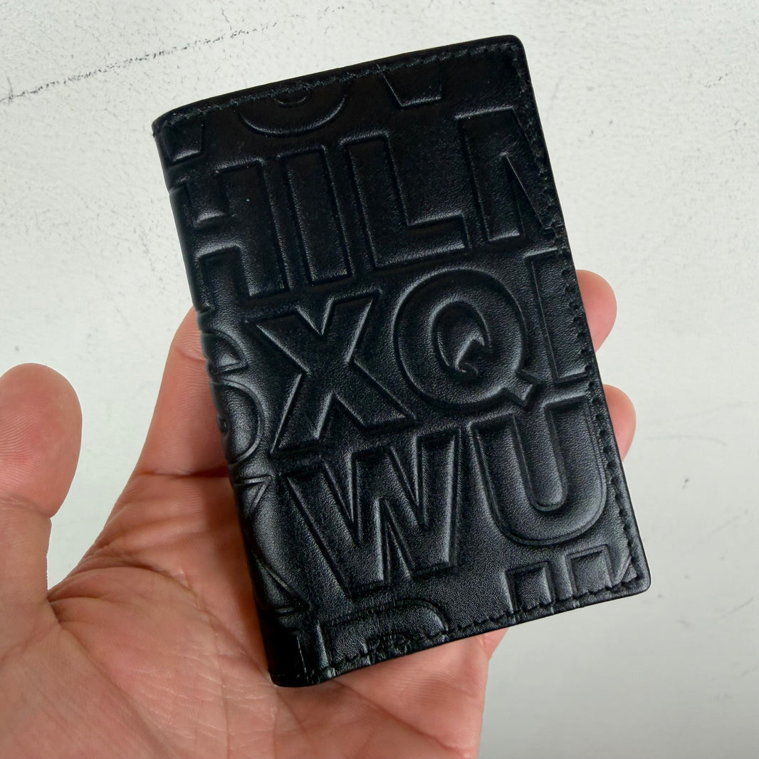 CDG Leather Alphabet Wallet