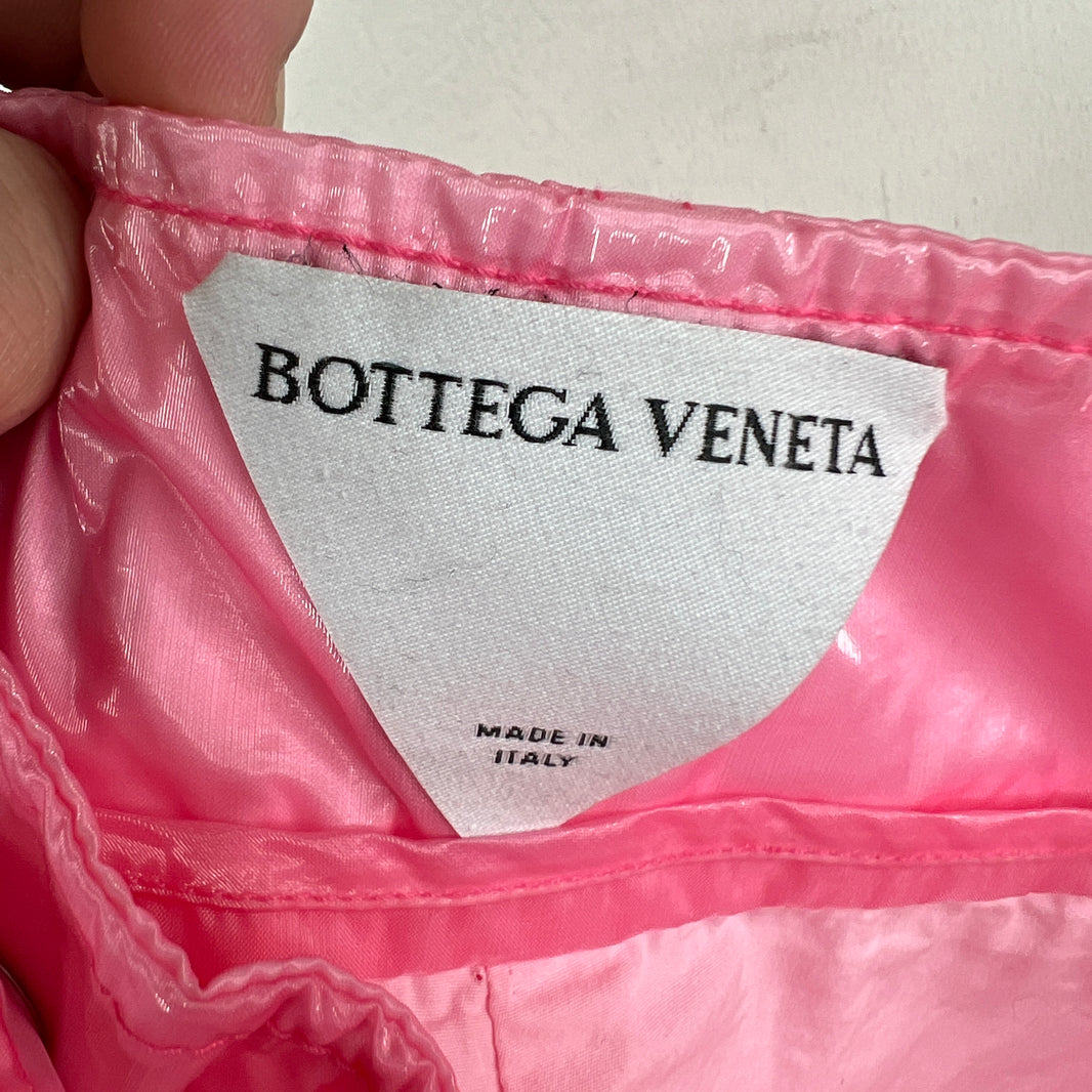 Bottega Veneta Pink Nylon Cargo Pants