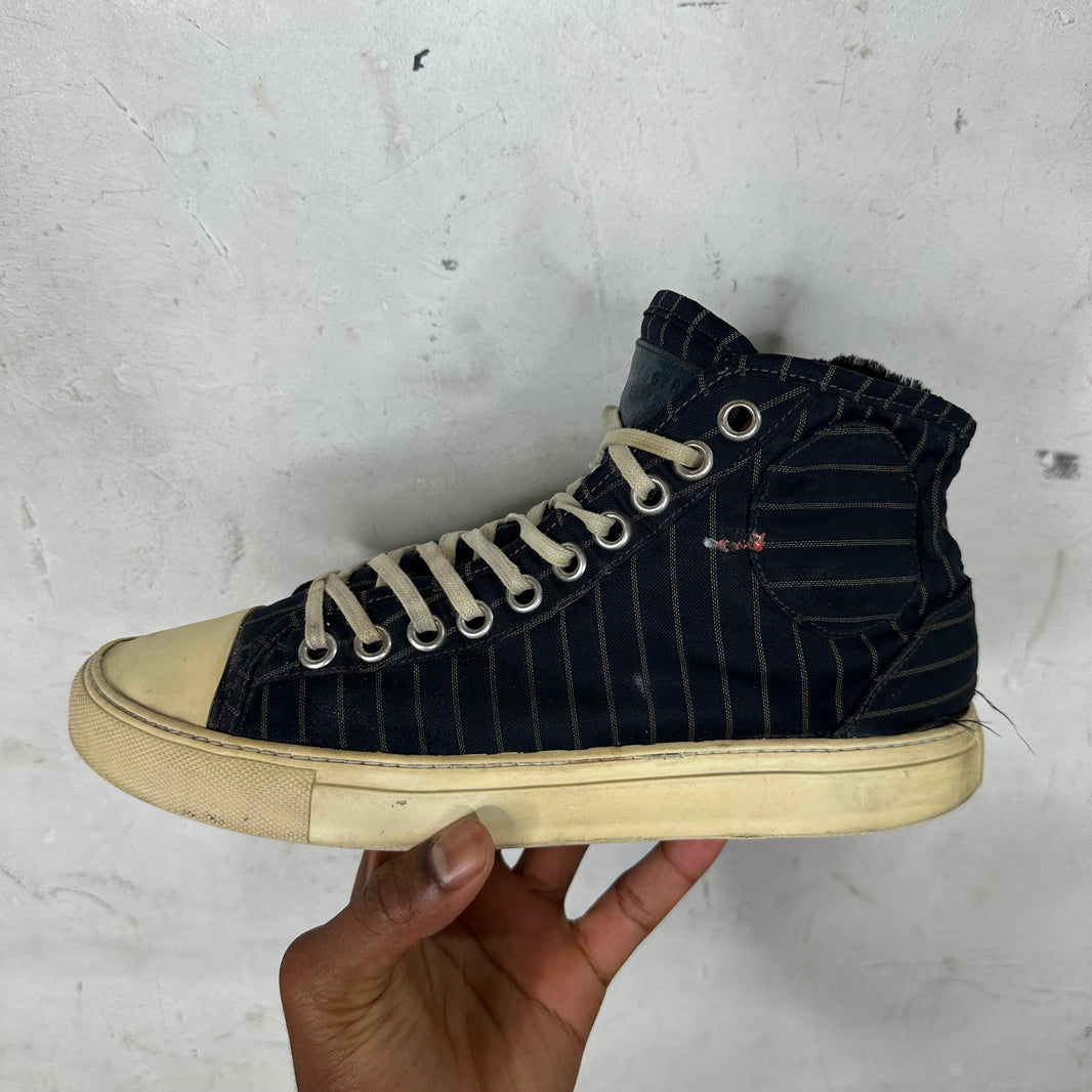 Margiela Pinstripe Converse Trainer